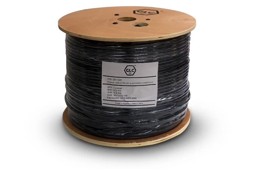 [UTP-G-EXT] Bobina UTP exterior Cat. 5 por 305 mts.