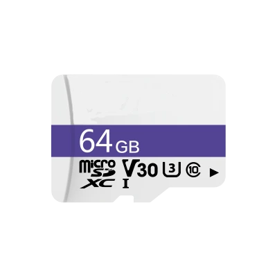 Tarjeta de Memoria MicroSD 64GB Lectura 95MB/s Escritura 38MB/s exFAT ratings C10/U3/V30