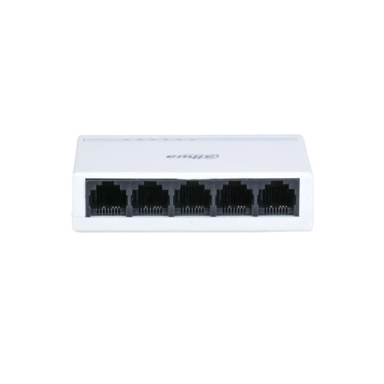 [PFS3005-5GT-L-V2] Switch comercial de capa 2; 5 puertos Giga. Admite cinco puertos adaptativos de 10/100/1000 Mbps.