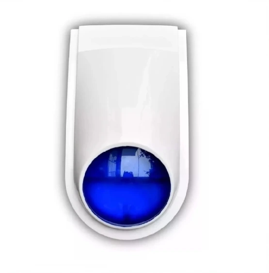 [SL-350L] Sirena Exterior con flash Plastica Alimentación 12v 