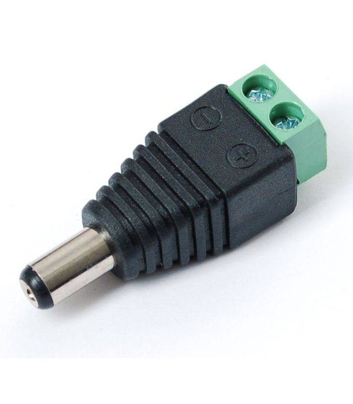 Conector Plug 2.1mm con bornera