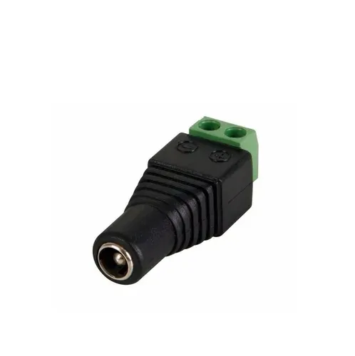 Conector Jack 2.1mm con bornera