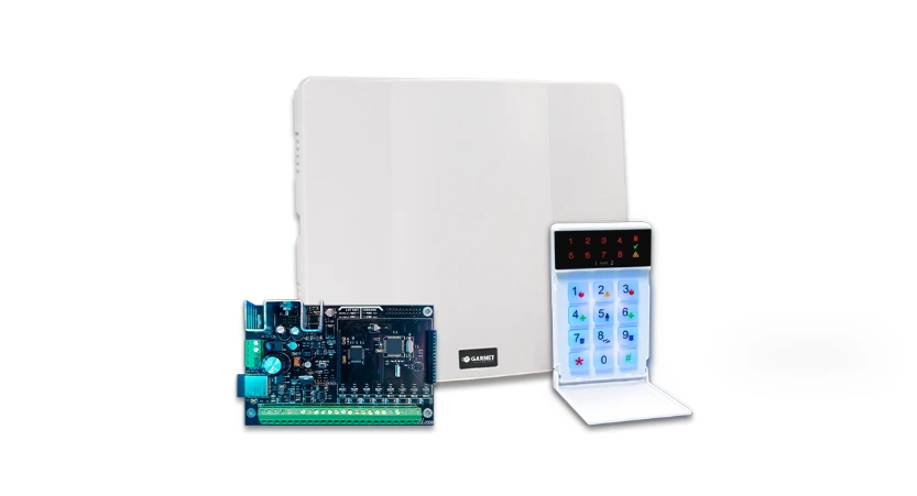 Alarma con teclado LED, 32z, 2 part