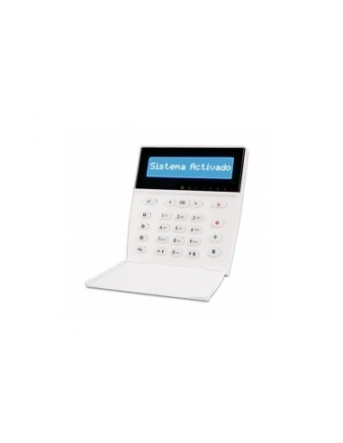 Teclado LCD RF con linea PC732 de Garnet. No incluye microfono