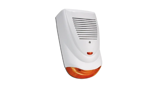 [MP - 1000 ] Sirena piezoeléctrica con flash, 1 tono