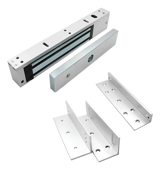 KIT de cerradura electromagnetica de 280kg + Herraje ZL