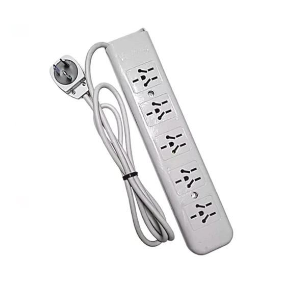 [ALG922] Zapatilla 5 tomas tripolar con tecla x1.5mts