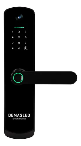 [JAR-SEC 3311] Cerradura inteligente Wifi bluetooth con vidrio templado