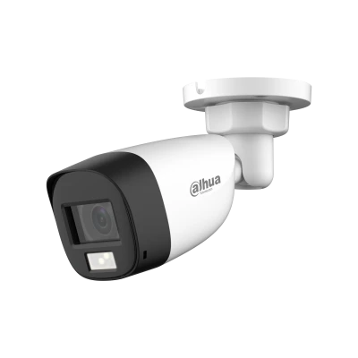 [HAC-HFW1200CLP-IL-A-0280B-S6] Cámara Bullet Dual Light con micrófono 