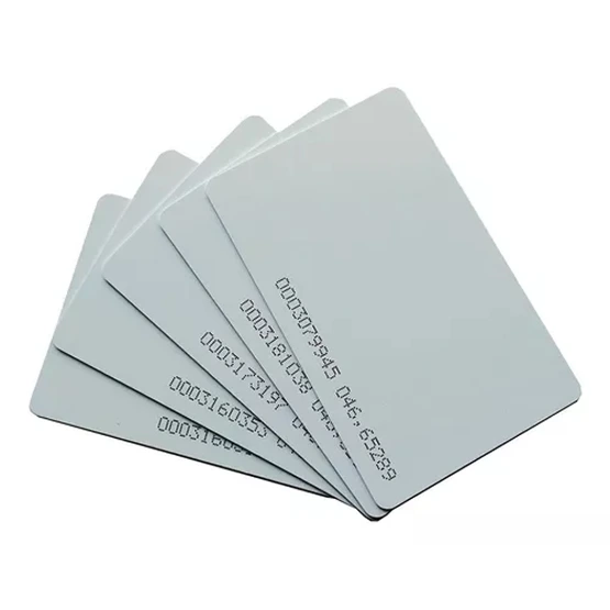 Tarjeta de Proximidad EM - Para imprimir. Dimensiones: 85x55x0,85m
