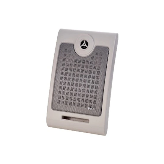 [LSP 3011] Parlante para pared 10W - Conexión a 100V. Gabinete en ABS + Rejilla metálica.
