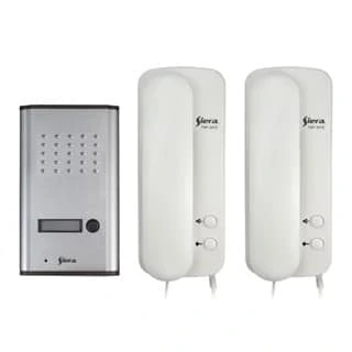 Kit de Portero Eléctrico para 1 Apartamento con derivado  ( función intercom interno )
