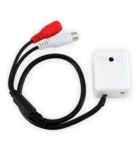 [AM-002] MICRÓFONO ALTA FIDELIDAD RANGO 100 MTS2.v. Con conectores RCA y JACK