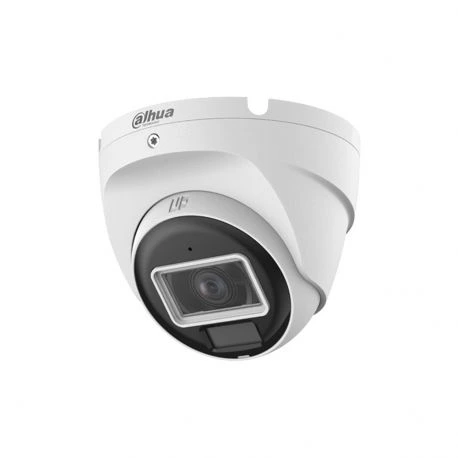 [HAC-T2A21P-U-0280B] Cámara 4 en 1 Domo cooper 2Mpx IR metálico lente de 2.8mm