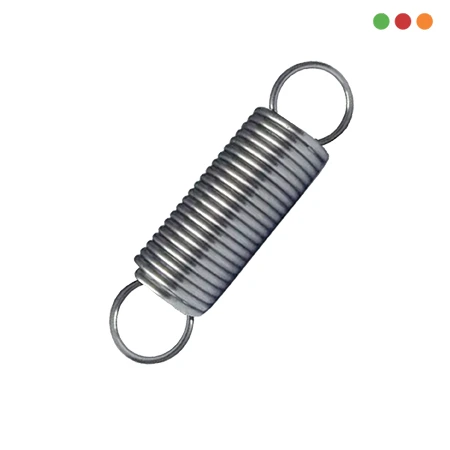 [PL-RAI-2R] Resorte Acero Inoxidable. Bolsa cerrada de 10 unidades. Compatible con ADPL