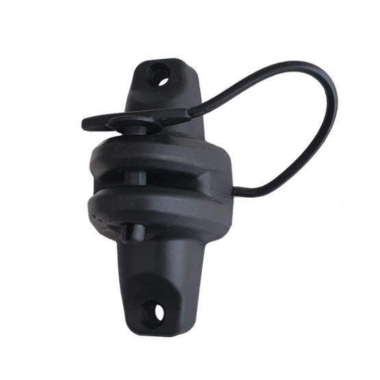 Aislador Simple Pin Lock para montaje sin tornillo x 10 unidades