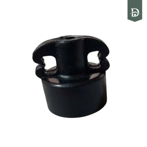 Aislador Plastico Circular para cerco electrico. Bolsa cerrada de 10 unidades