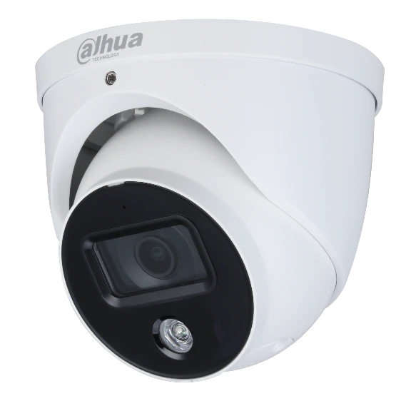 Camara Domo IP de 2 mpx con mic incorporado y detección de humanos POE