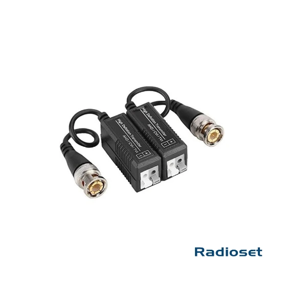 Par de balun UTP a presion 8Mpx