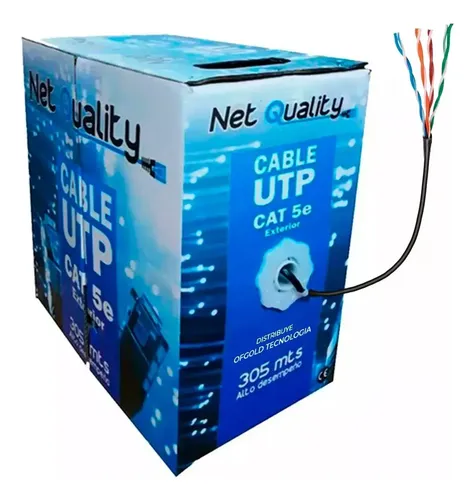 Cable UTP 4 pares Aleación de aluminio cobre 305mts